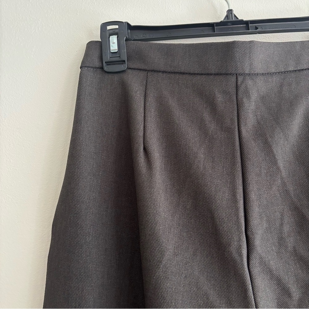 NWT Commense super high rise dark gray charcoal trouser pants size small medium - Picture 7 of 9